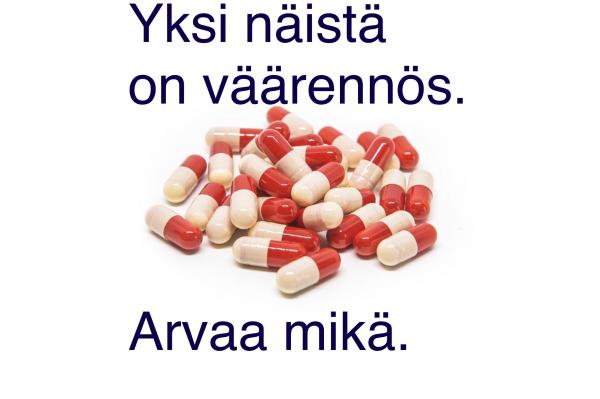 Yksi näistä on väärennös